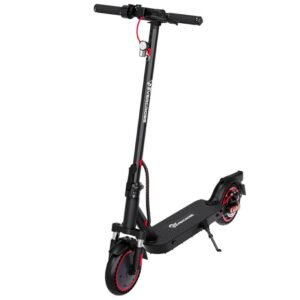 Tragbarer Elektroroller f??r Erwachsene ?C 630W Motor, bis zu 16 MPH, 18 Meilen Reichweite, 8,5?? Vollgummireifen, klappbar, LCD-Display, App-Steuerung, Dual-Scheibenbremsen